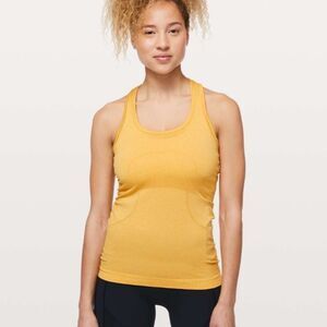 Lululemon Swiftly Tech Tank in Honey Lemon
